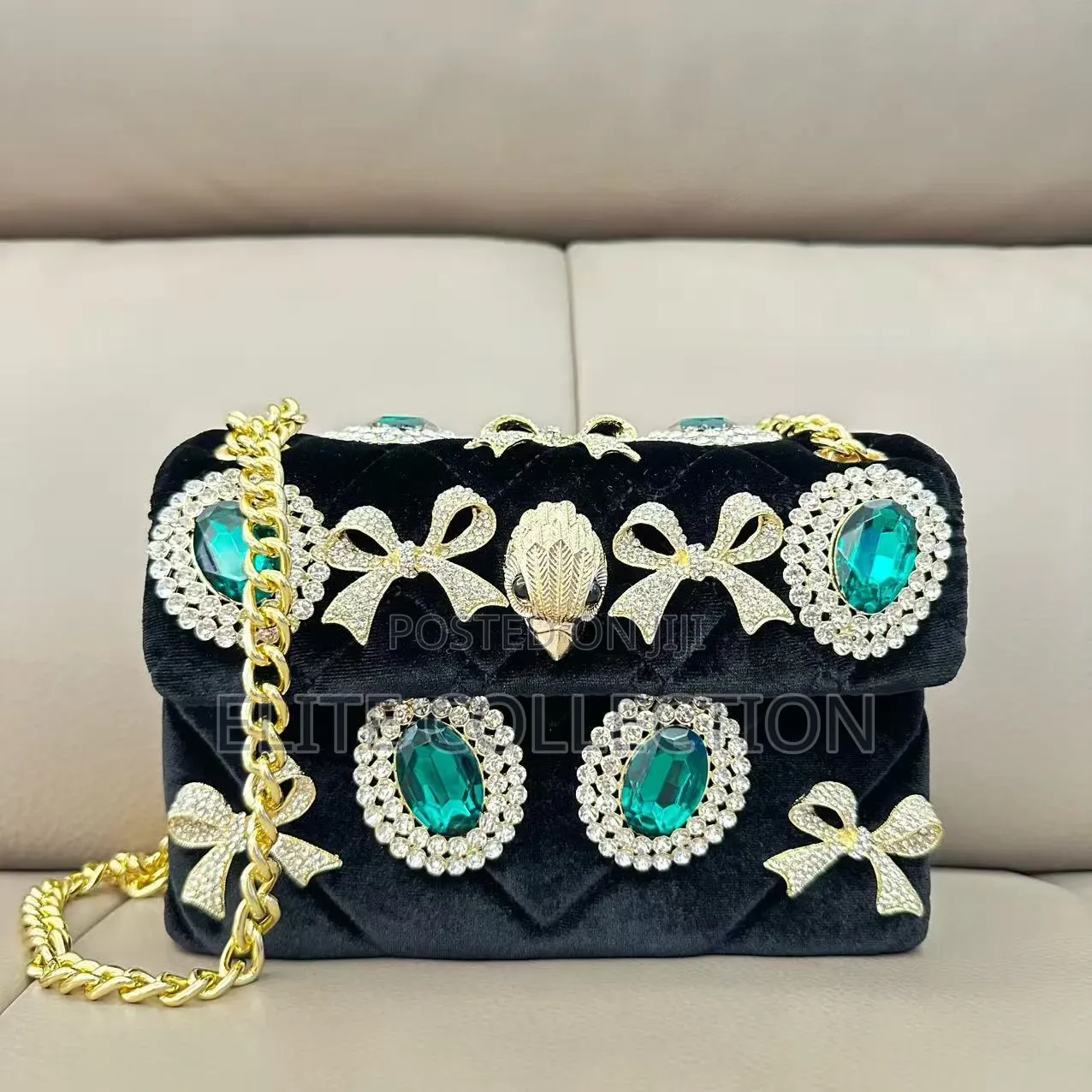 Luxury Kurt Geiger Bow Embellished Bag(Kg) as Displayed
Well Packaged