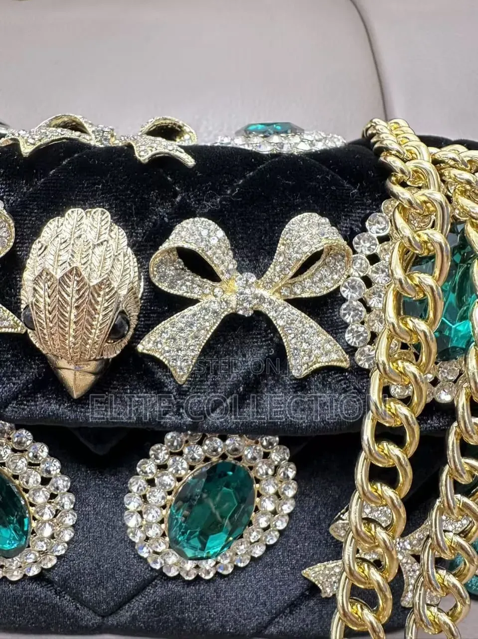 Luxury Kurt Geiger Bow Embellished Bag(Kg) as Displayed
Well Packaged