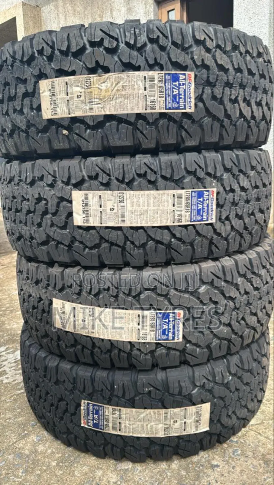 Brand New 285/65r18 Bfgoodrich