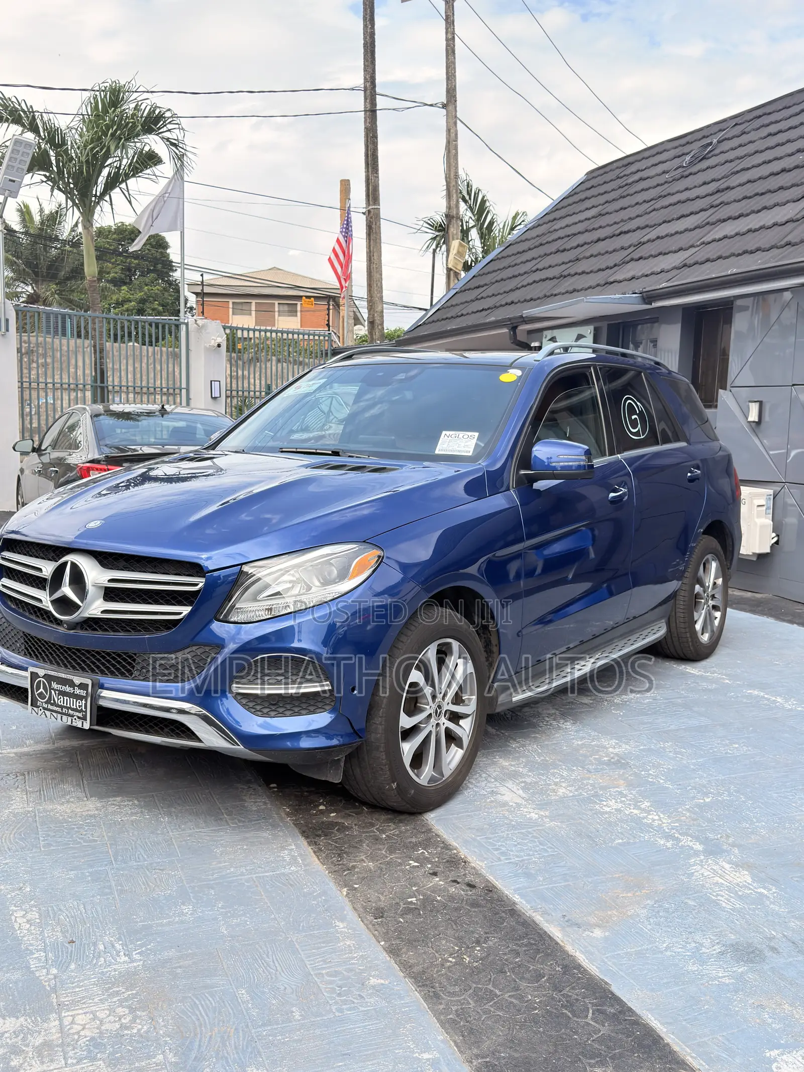 Mercedes-Benz GLE-Class GLE 350d 4MATIC 2017 Blue