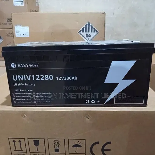 Easyway 280ah 12v Lifepo4 Lithium Battery –Long-Lasting Power Solution