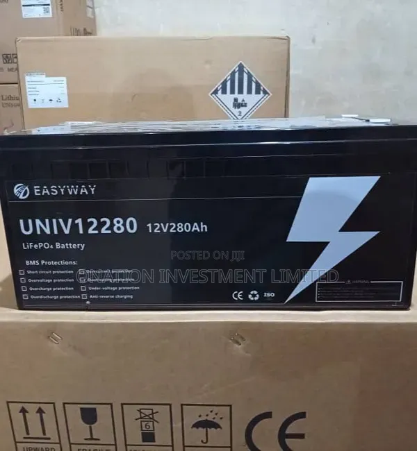 Easyway 280ah 12v Lifepo4 Lithium Battery –Long-Lasting Power Solution