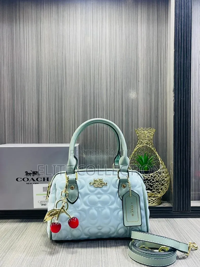Coach Denim Bag Perfectly Made Fully Boxed