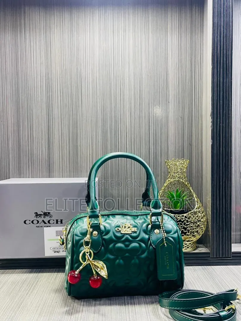 Coach Denim Bag Perfectly Made Fully Boxed