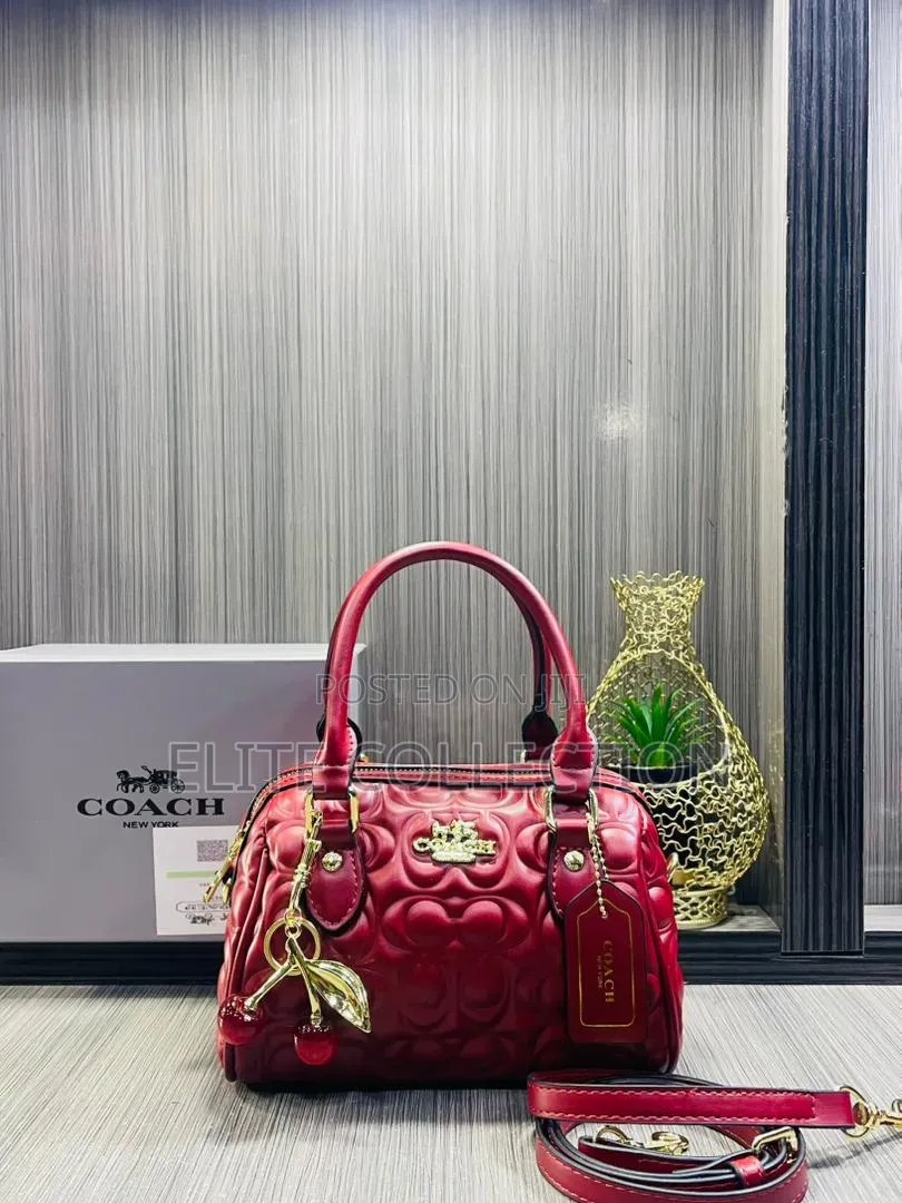Coach Denim Bag Perfectly Made Fully Boxed