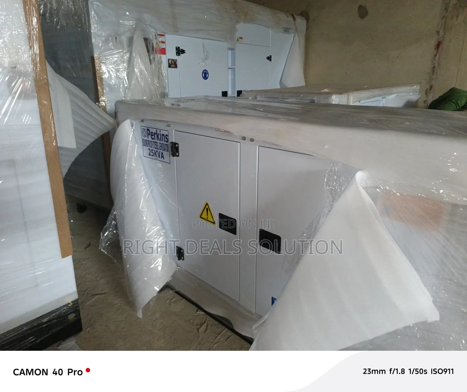 Brand New Perkins 25kva Diesel Generator Set