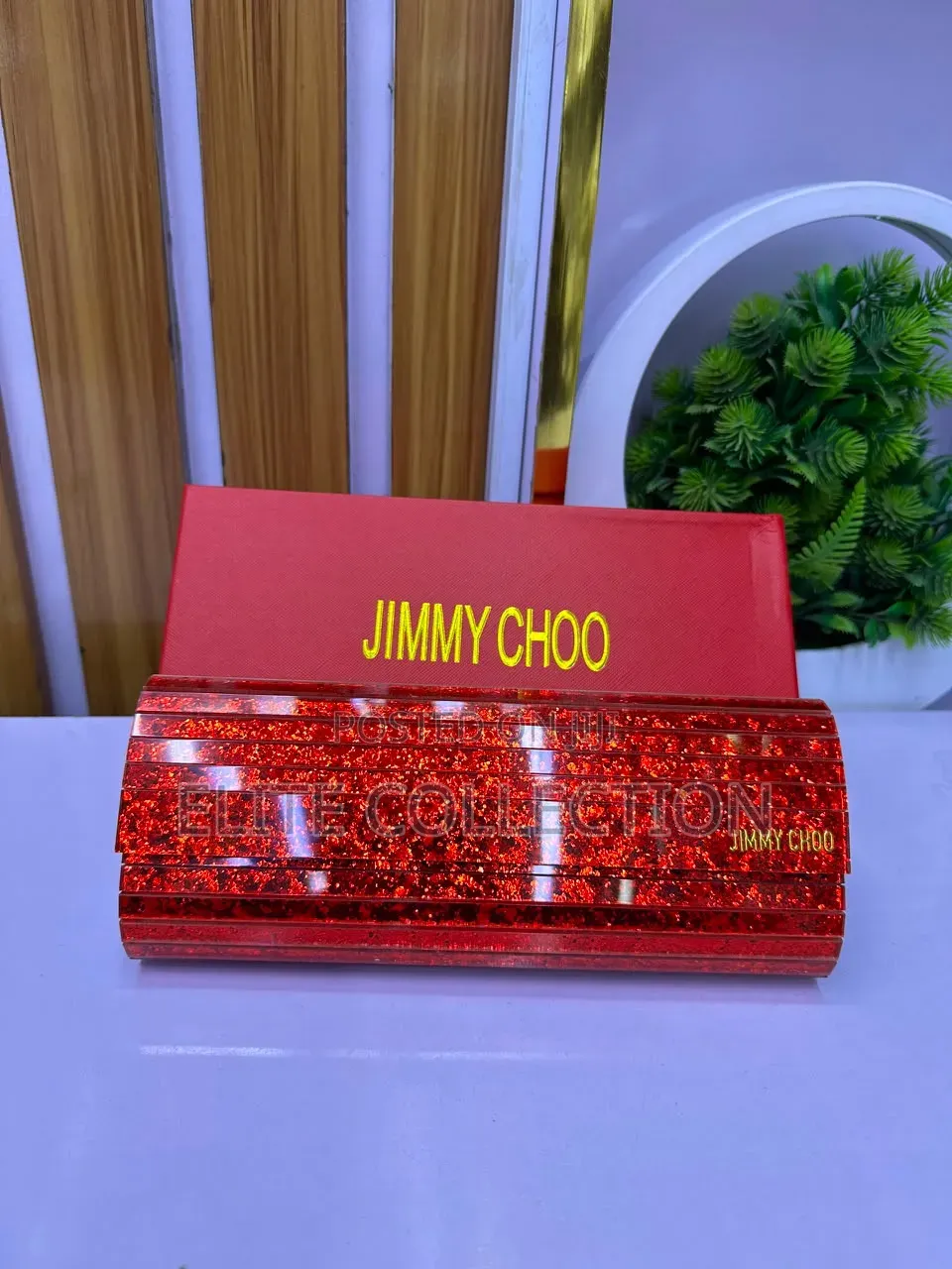 Jimmy Choo Luxury Purse Available in Displayed Colors! Boxed