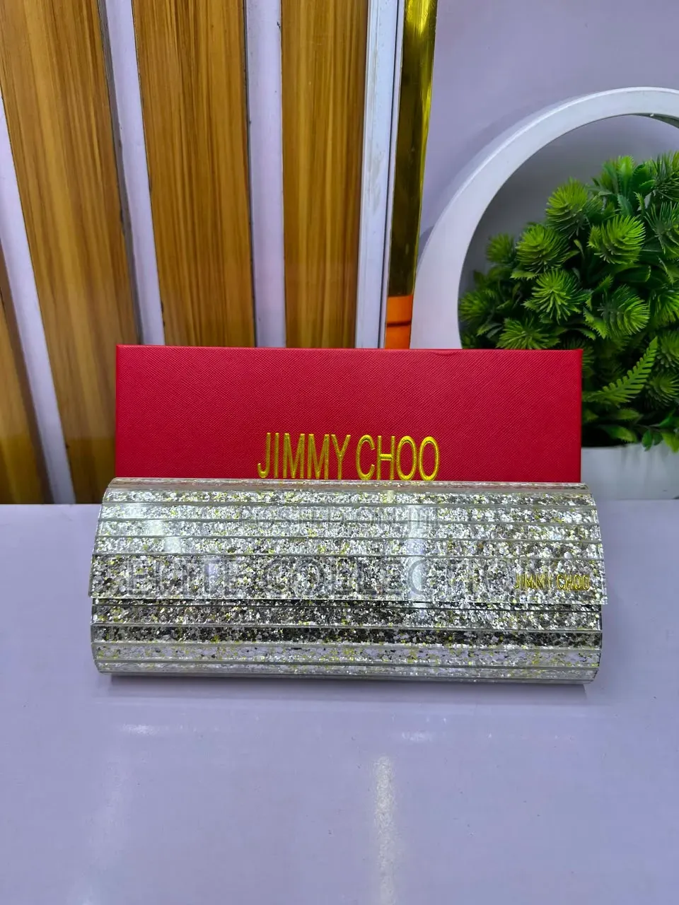 Jimmy Choo Luxury Purse Available in Displayed Colors! Boxed