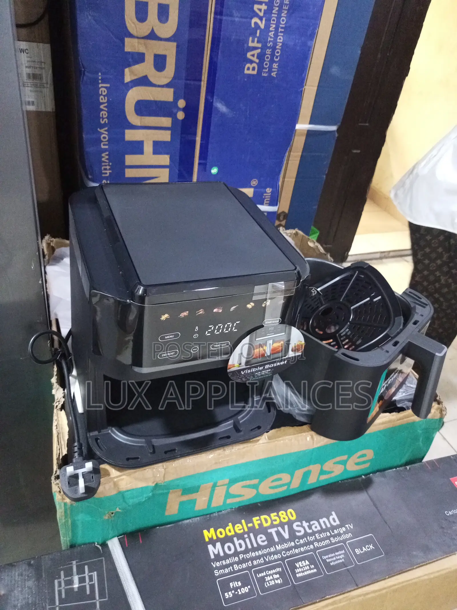 Hisense 6.3l Rapid Air Fryer