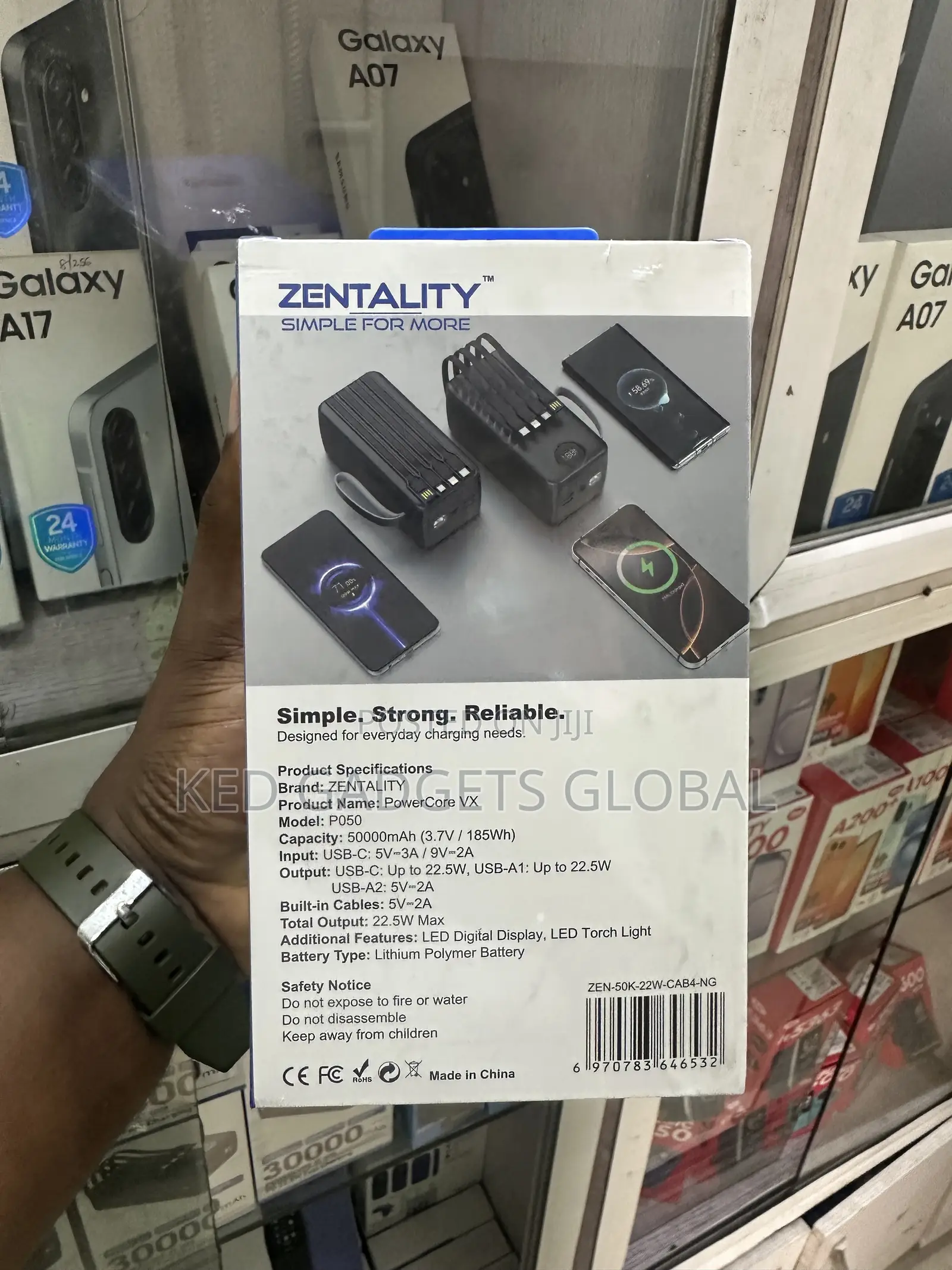 Zentality 50,000mah Powerbank
