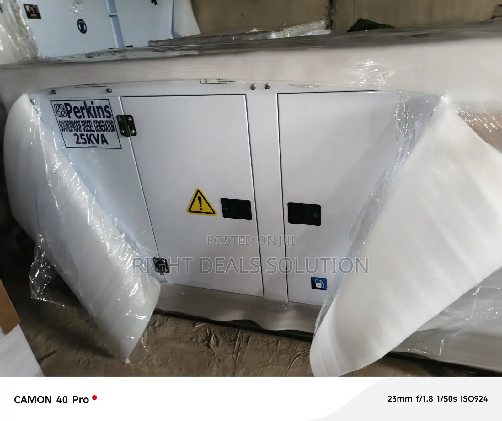Heavy Duty Perkins 25kva Generator Set