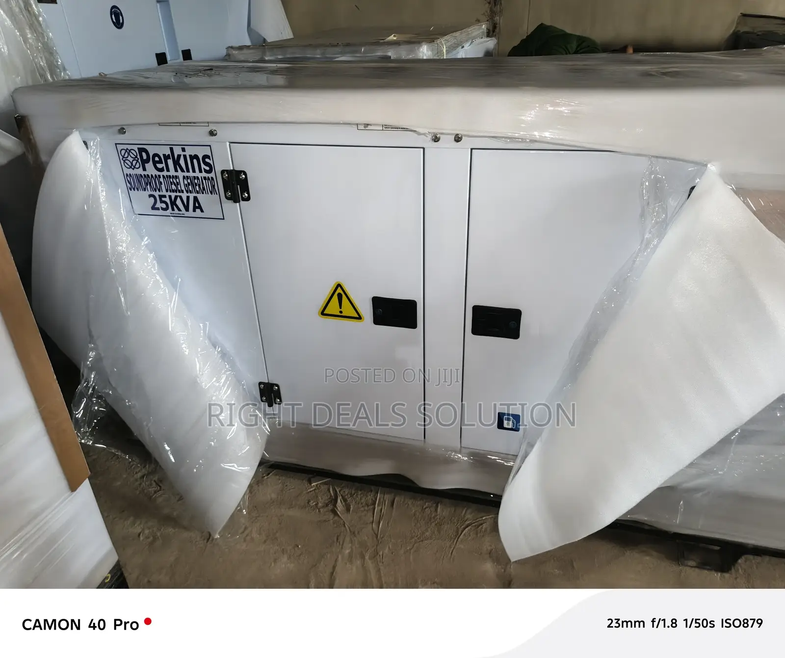 Heavy Duty Perkins 25kva Generator Set