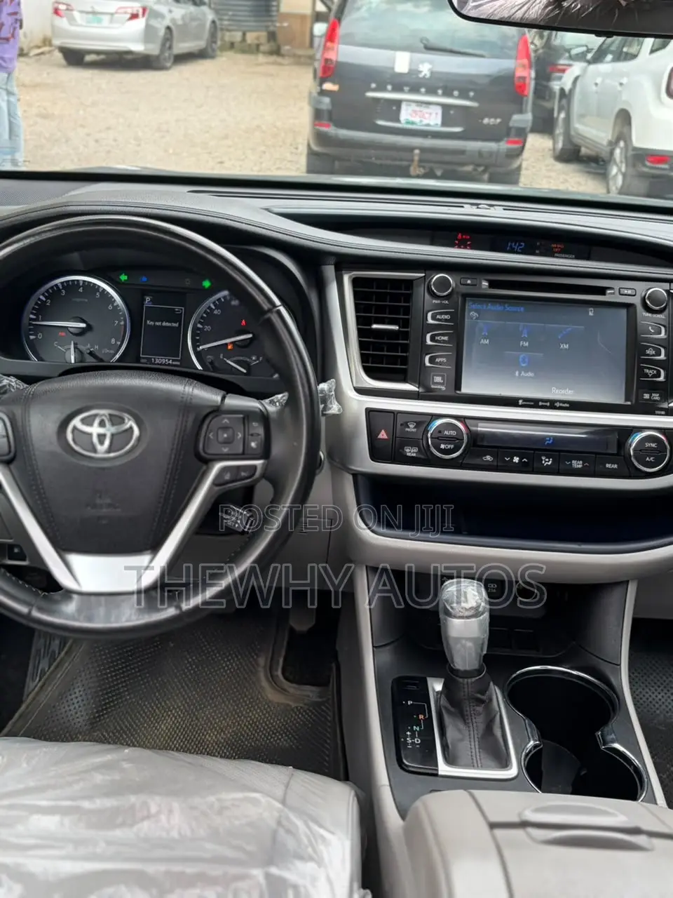 Toyota Highlander Limited 4x2 V6 (3.5L 6cyl 8A) 2017 Blue