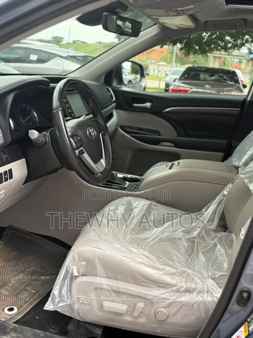 Toyota Highlander Limited 4x2 V6 (3.5L 6cyl 8A) 2017 Blue
