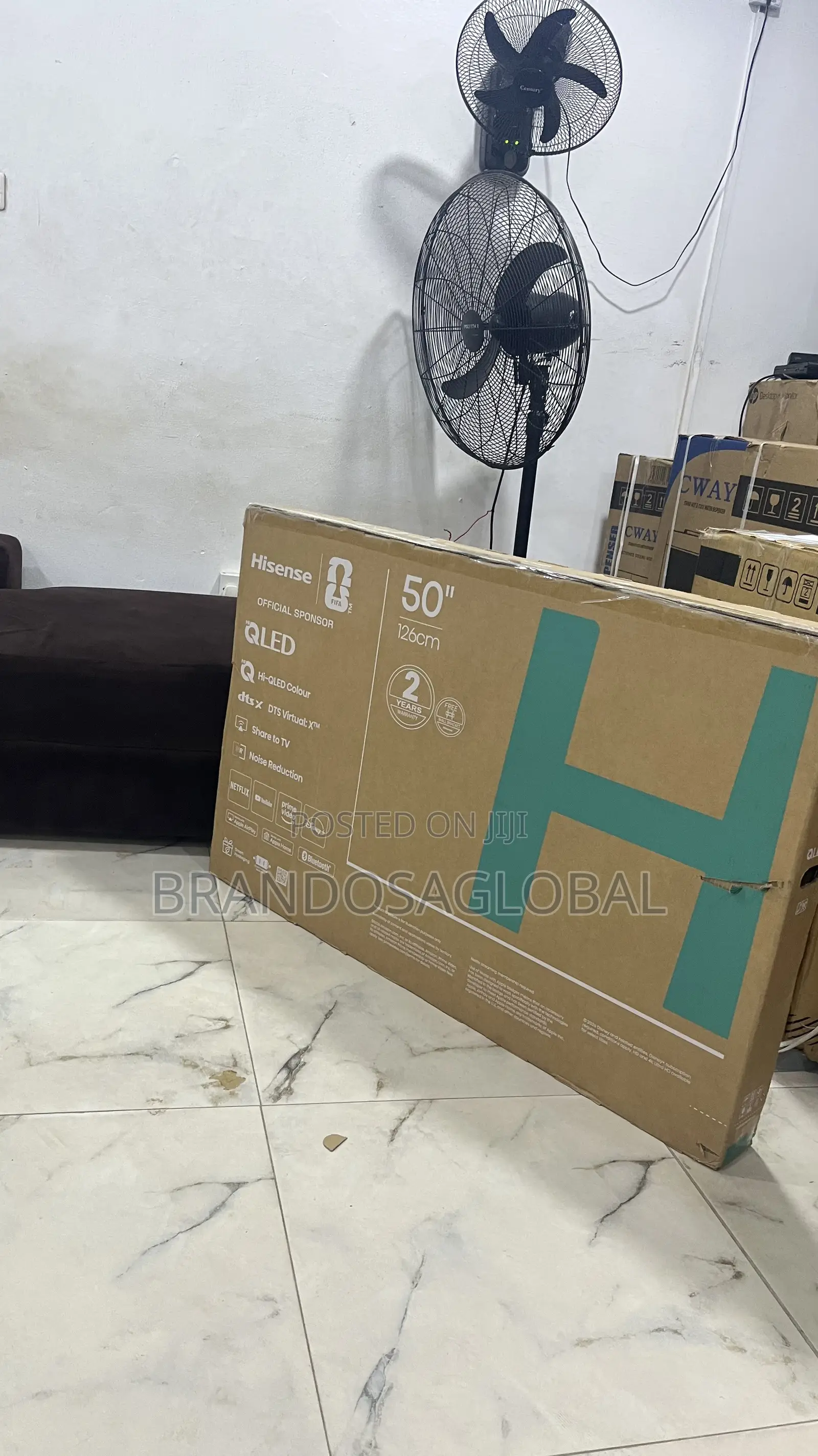 Hisense 50 Inch Qled Tv – Stylish Entertainment Screen