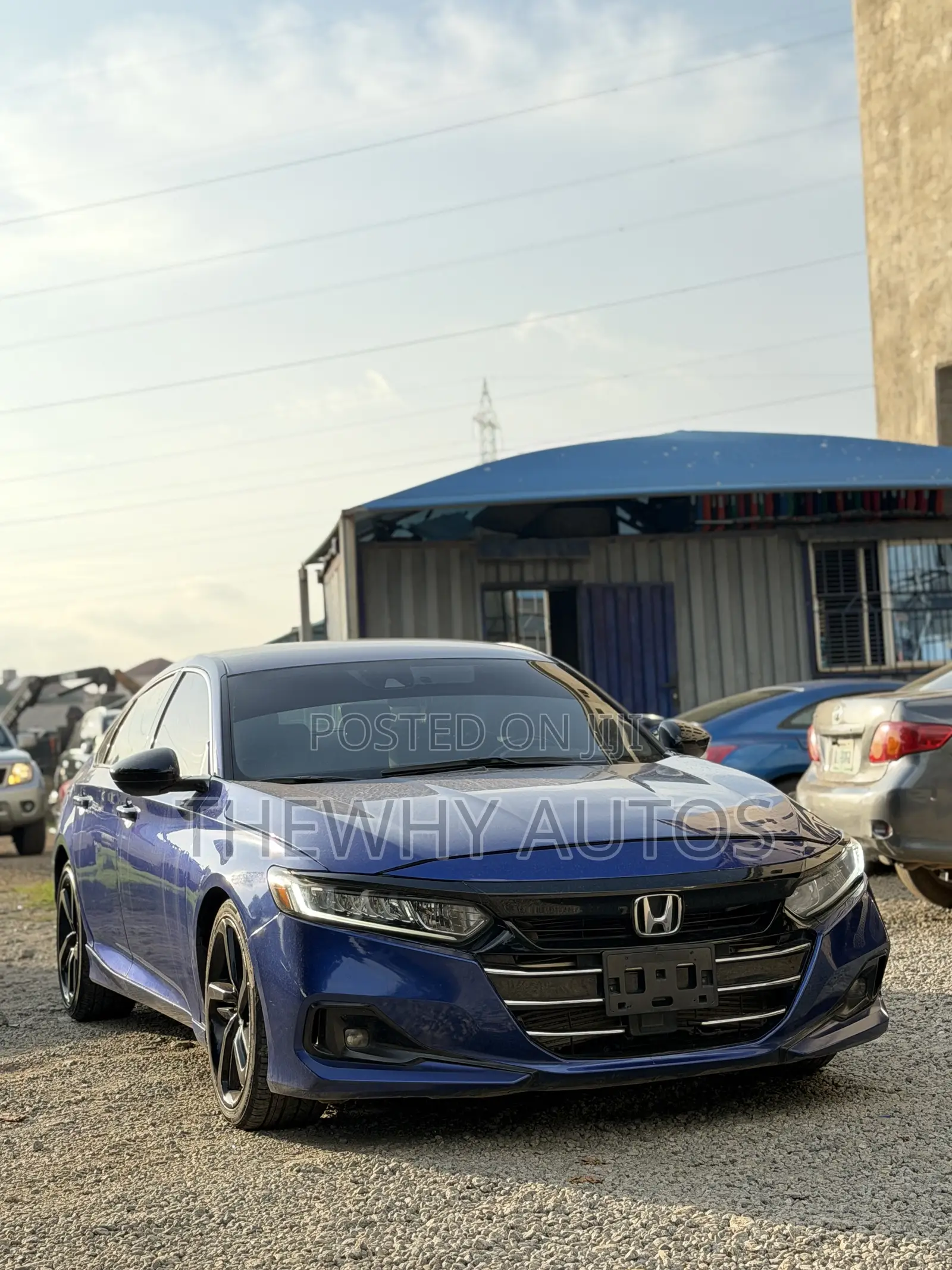 Honda Accord Sport (1.5L 4cyl Turbo 6M) 2019 Blue