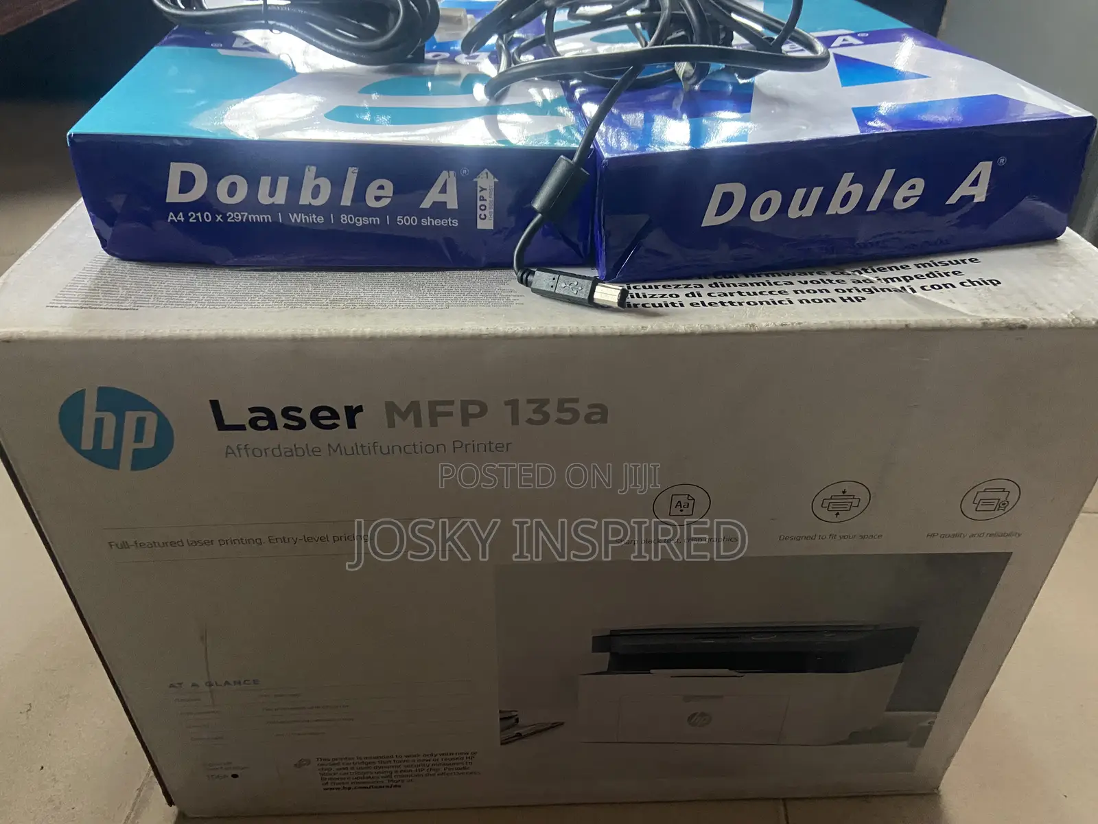 Hp Laserjet MFP 135a All in One Multifunctional Printer. (Open Box)