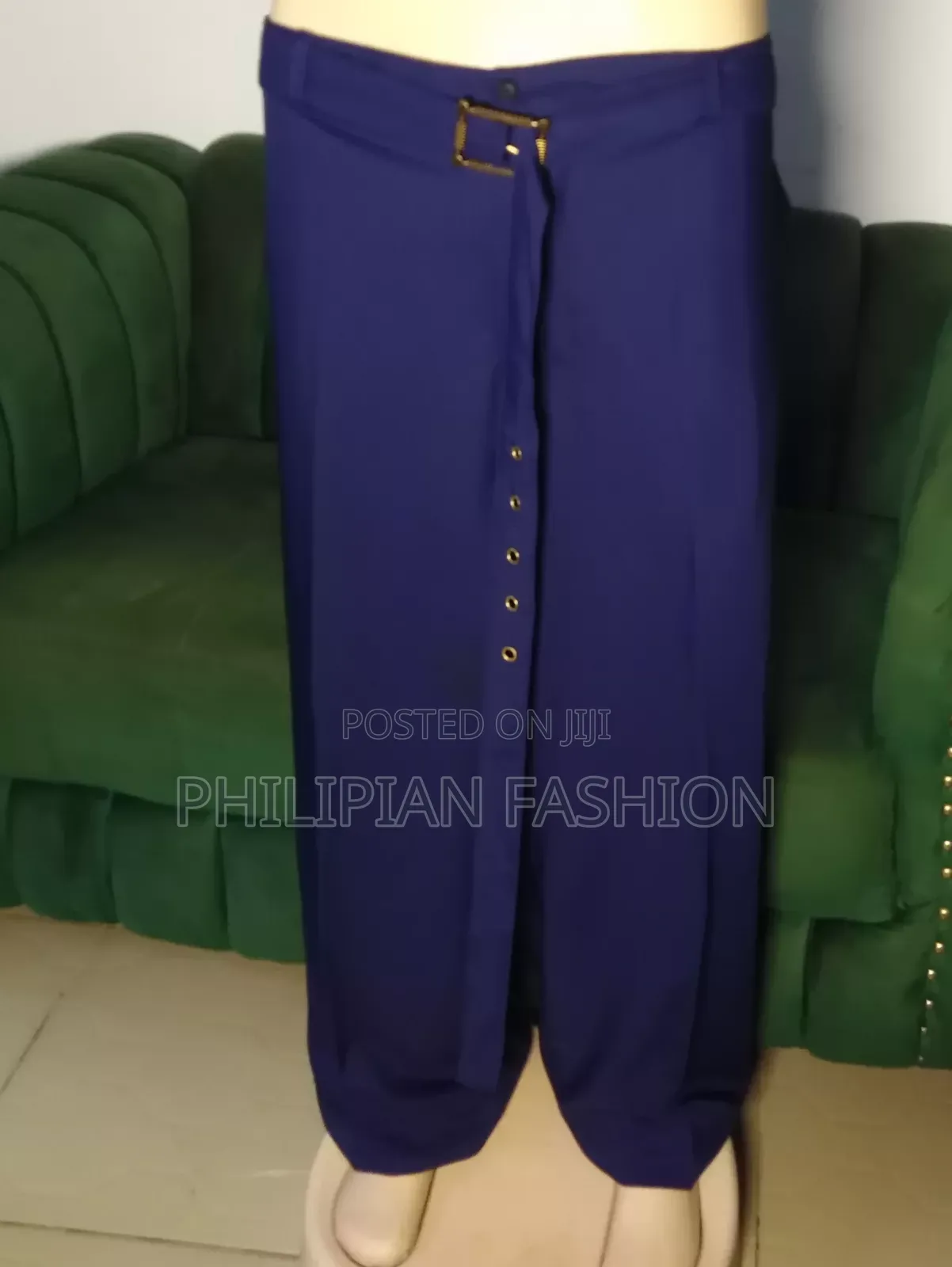 Palazzo Pant With Customized Belt