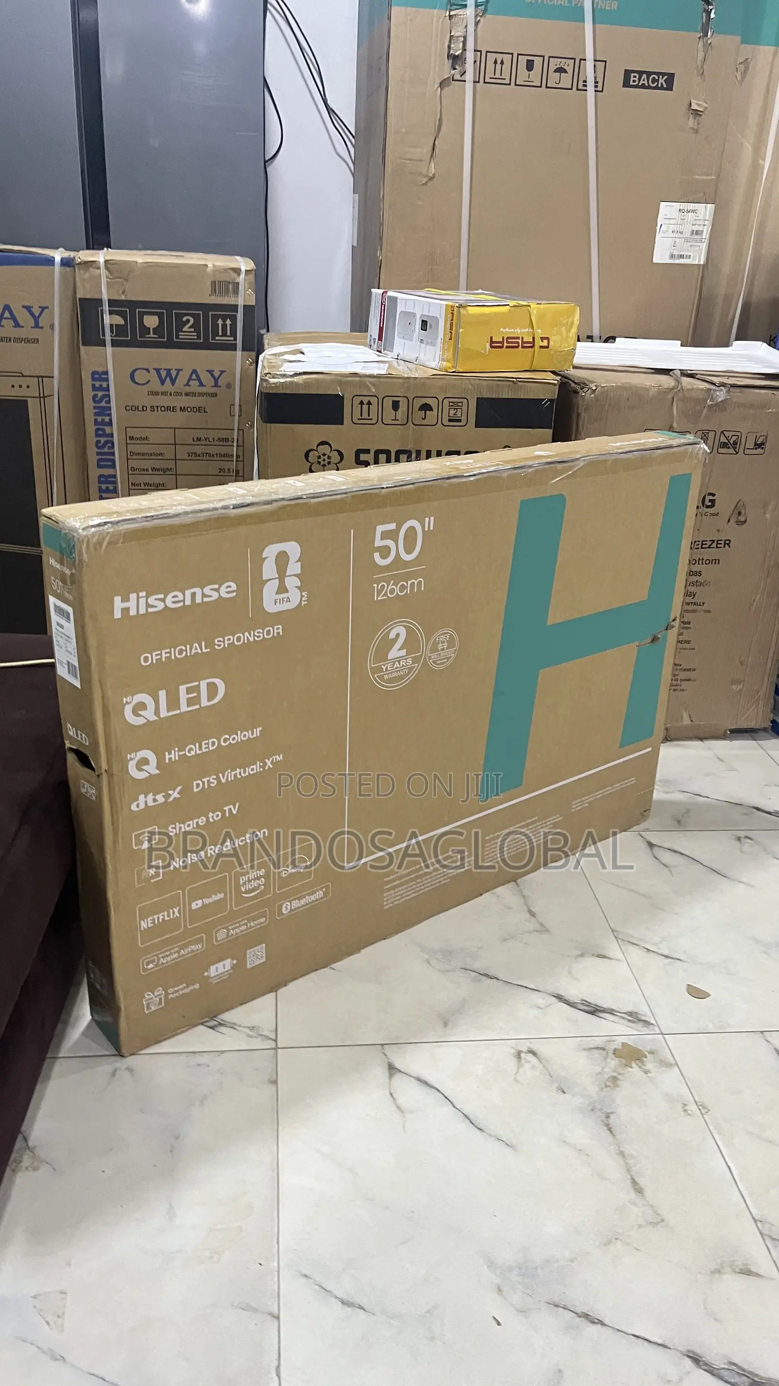 Hisense 50 Inch Smart Qled Television – Reliable Performance