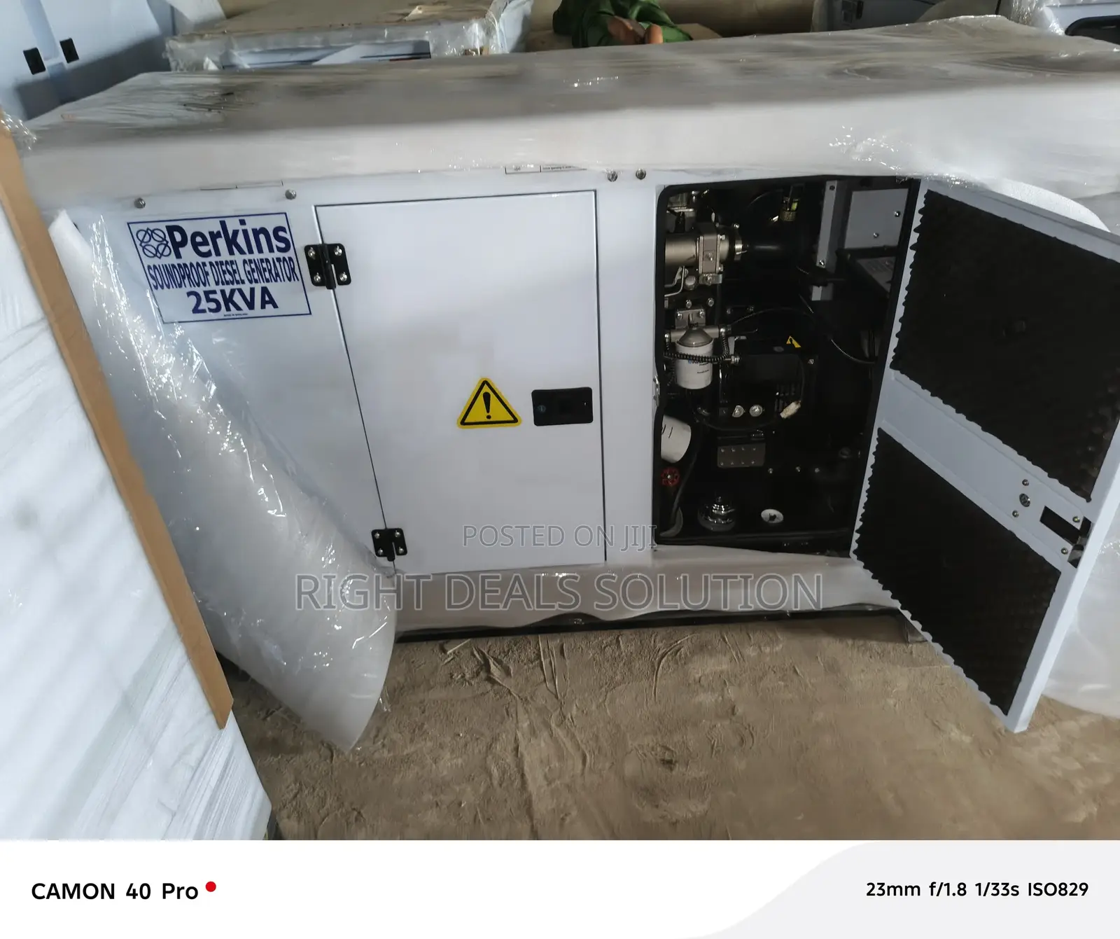 Perkins 25kva Silent Power Generator