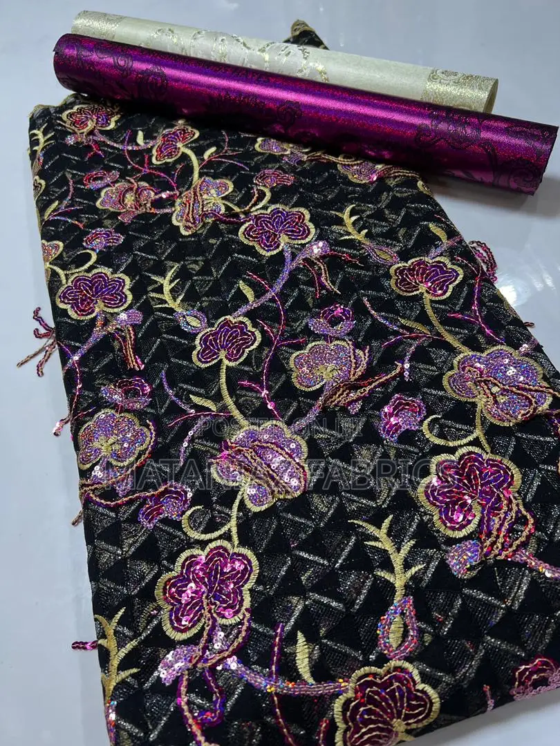 Chantilly Lace Fabric |Luxury Asoebi Lace |Bridal Party Wear