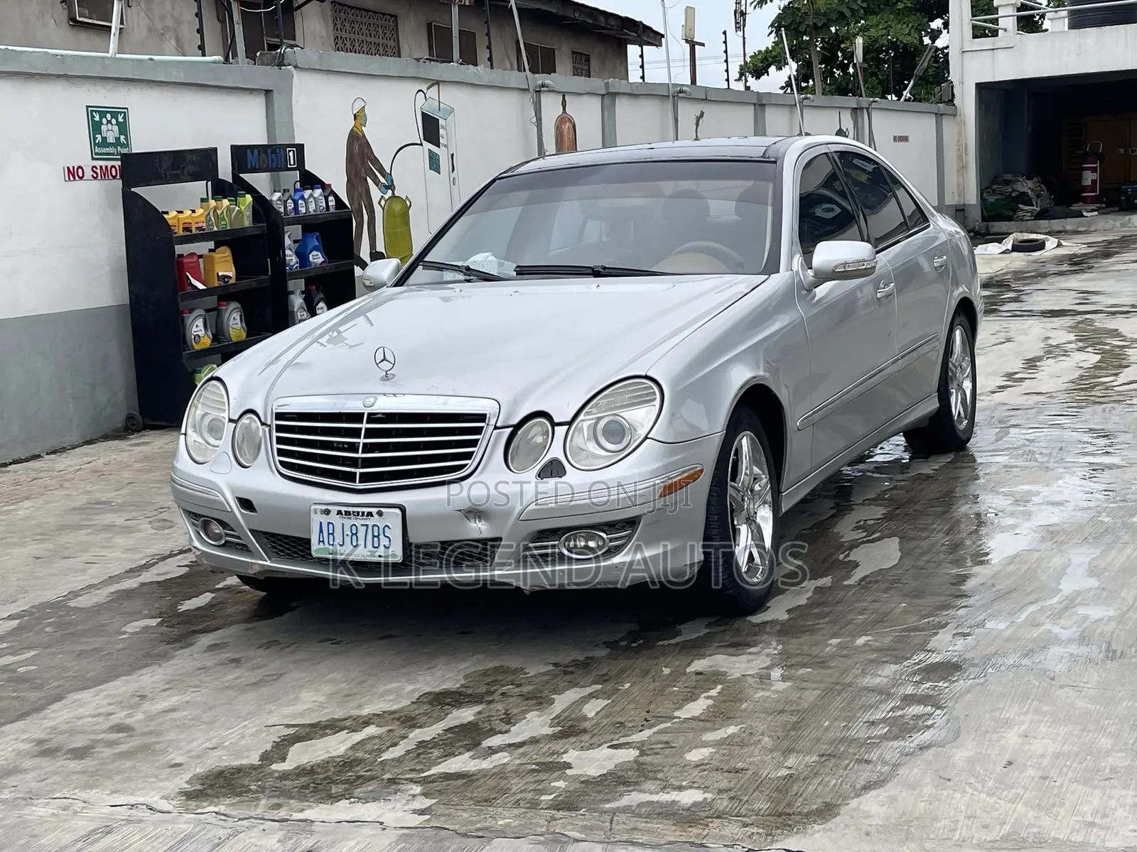 Mercedes-Benz E350 2007 Silver