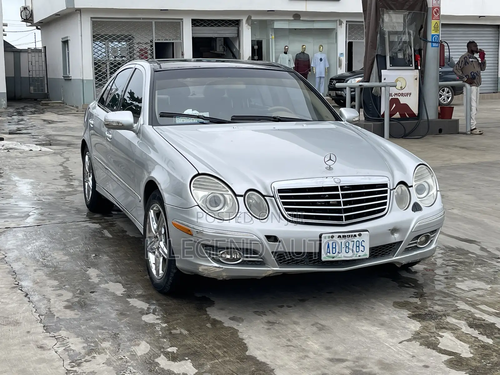 Mercedes-Benz E350 2007 Silver