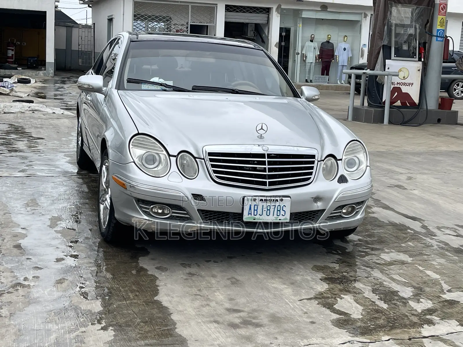 Mercedes-Benz E350 2007 Silver