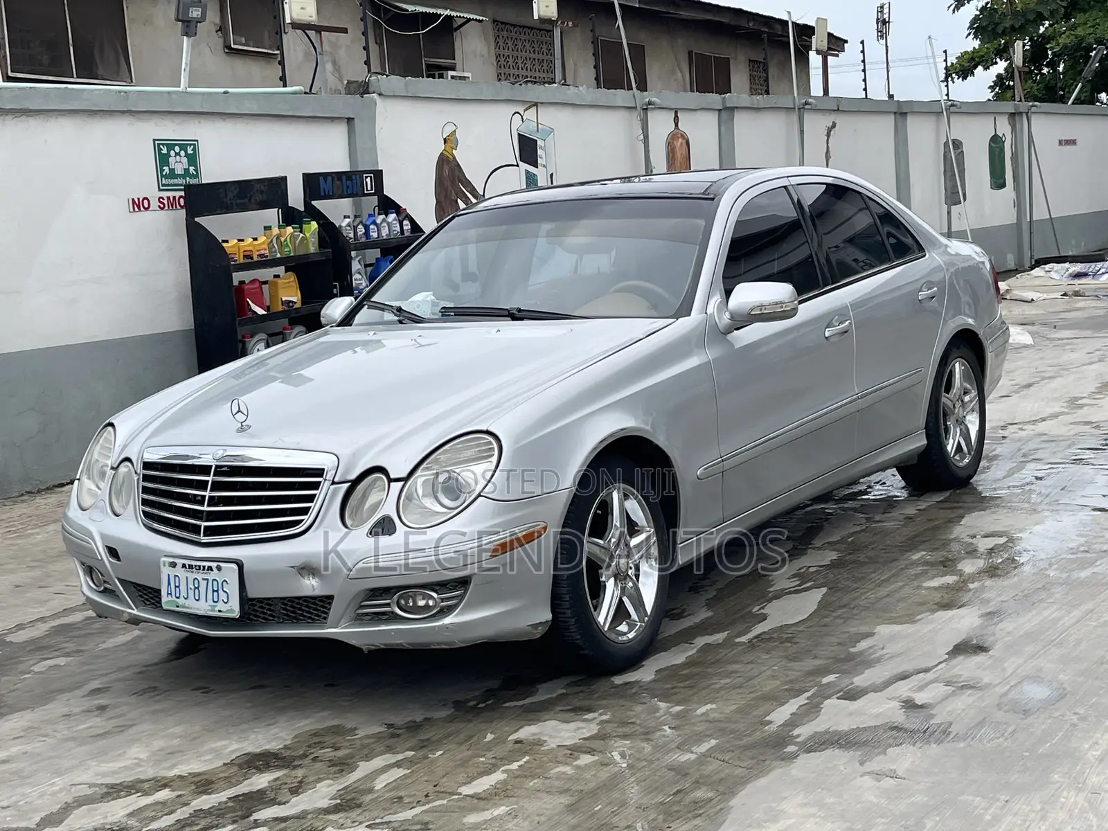 Mercedes-Benz E350 2007 Silver