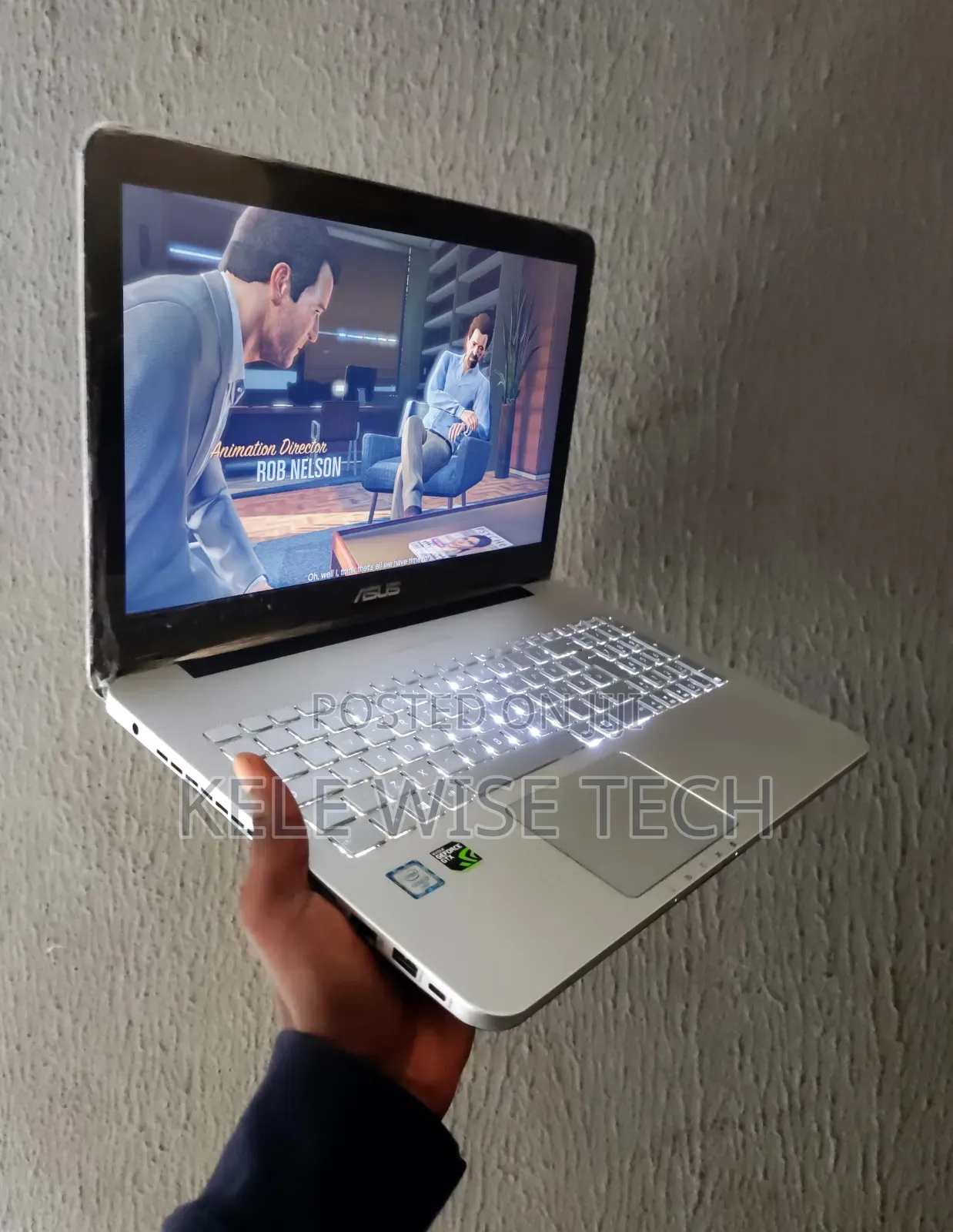 Laptop Asus N550JV 8GB Intel Core i7 HDD+SSD 750GB