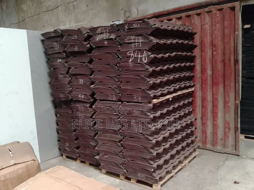 New 0.45 Gauge Stone Coated Roofing Sheet in Ajah Lagos