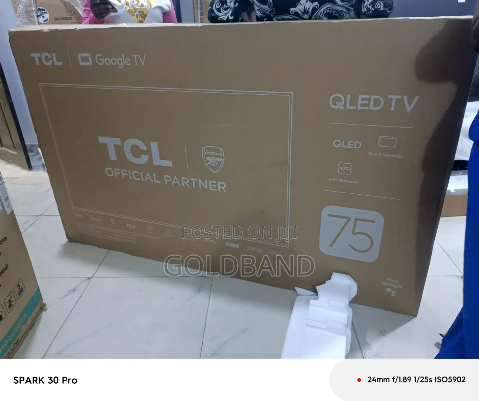 TCL 75-Inch Qled Smart Tv Pk75
