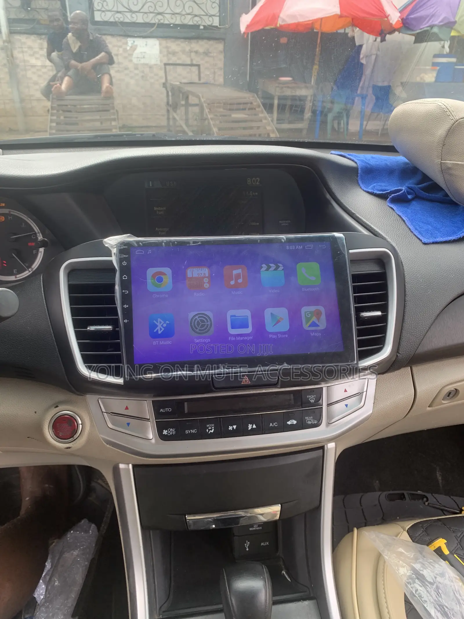 2013-2016 Honda Accord Android Navigation System
