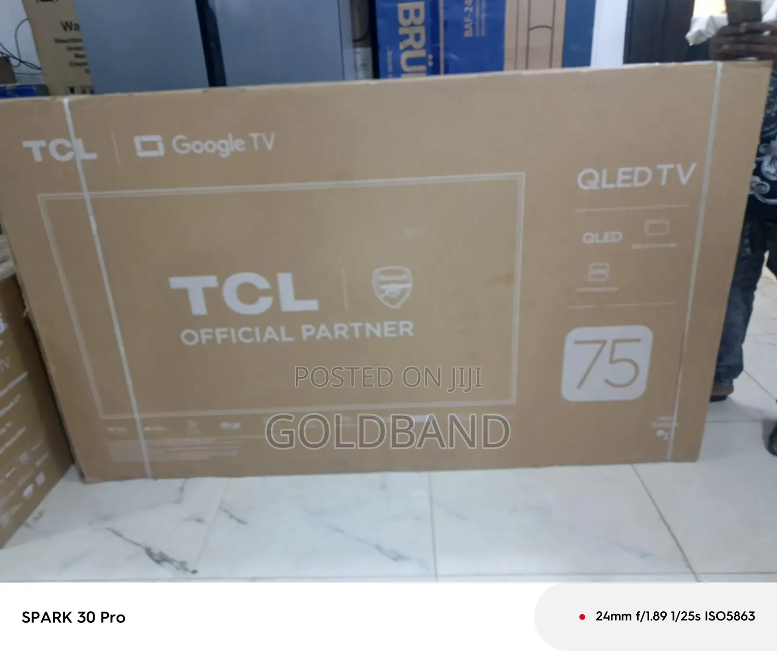 TCL 75" Qled Uhd Google Tv Pk75