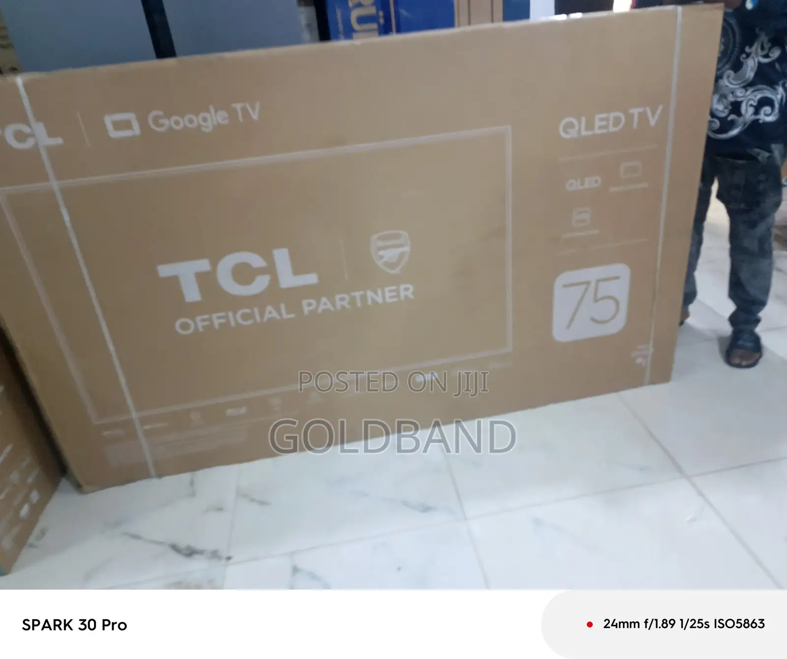 TCL 75" Qled Uhd Google Tv Pk75