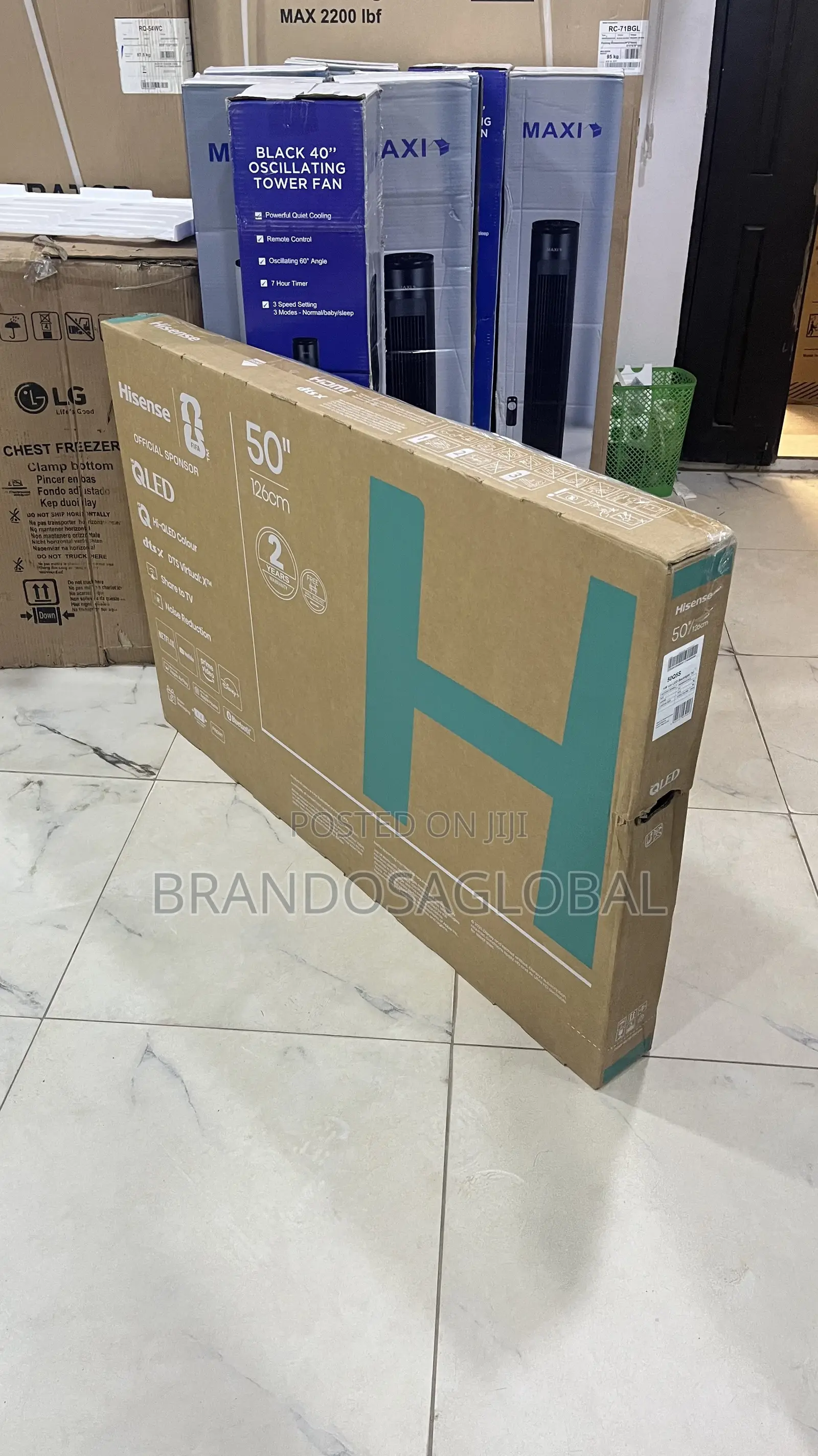 Hisense 50 Inch Smart Tv – Stylish Entertainment Display