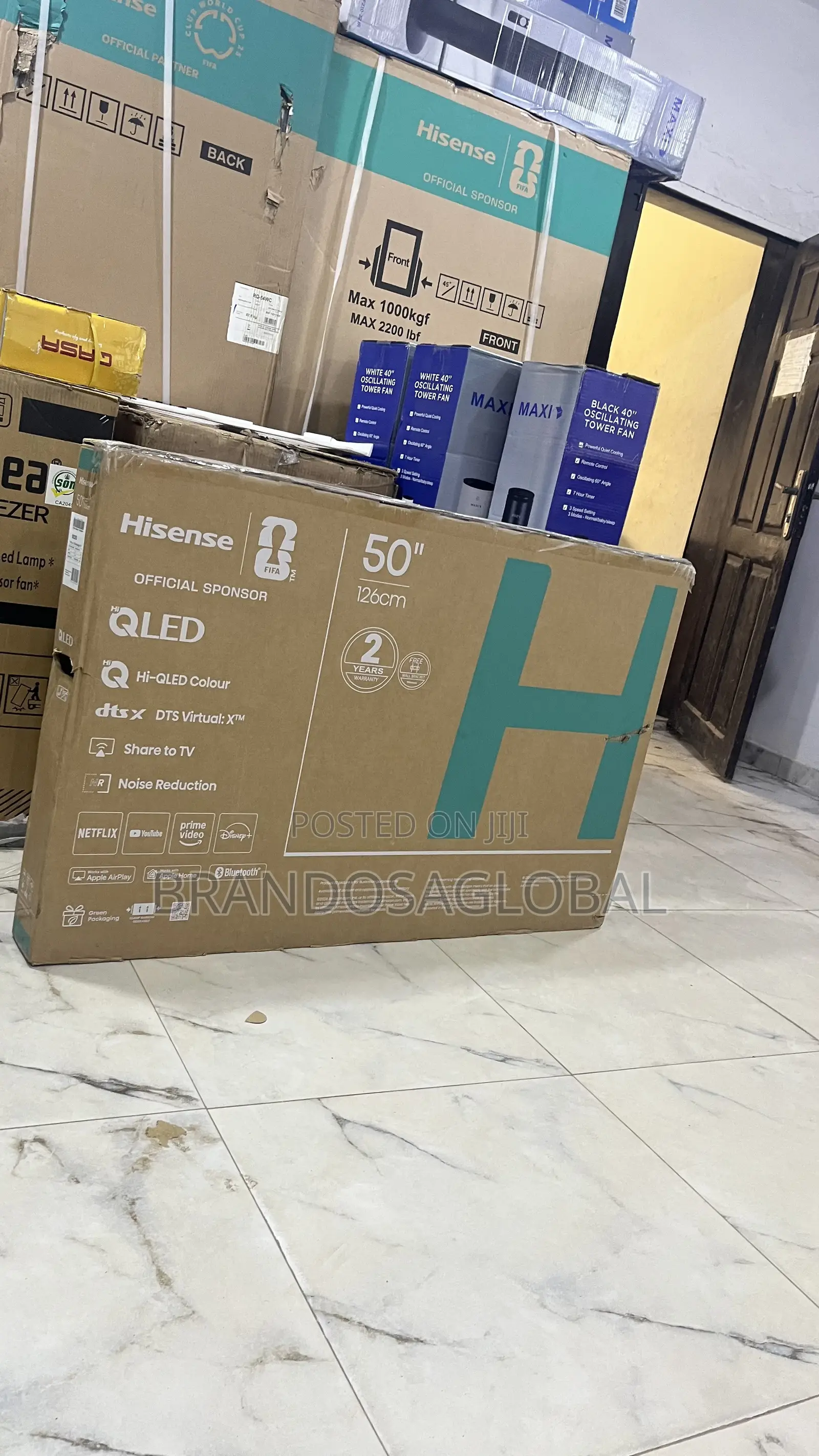 Hisense 50 Inch Ultra Hd Qled Tv – Crystal Viewing Experience
