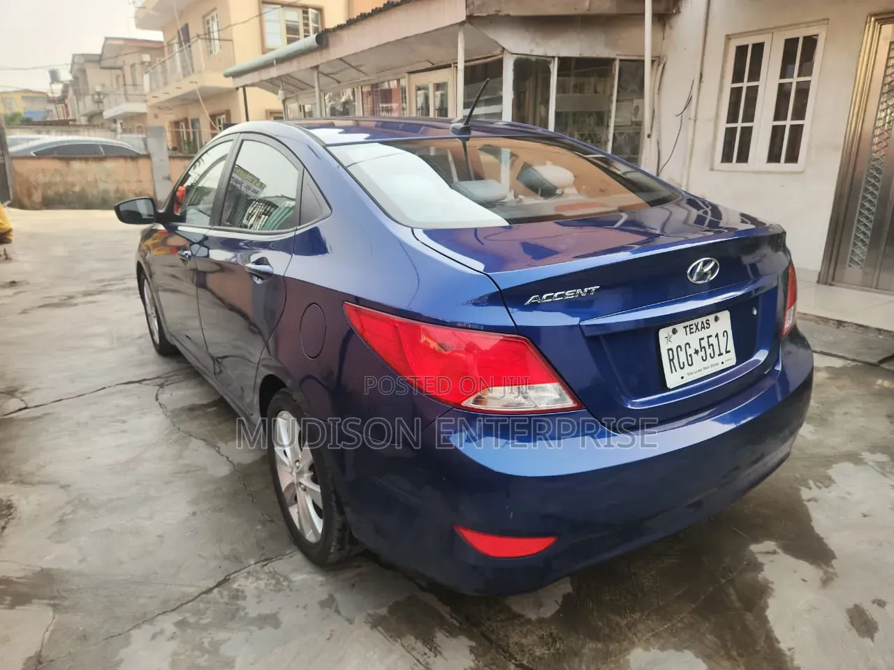 Hyundai Accent 2016 Blue