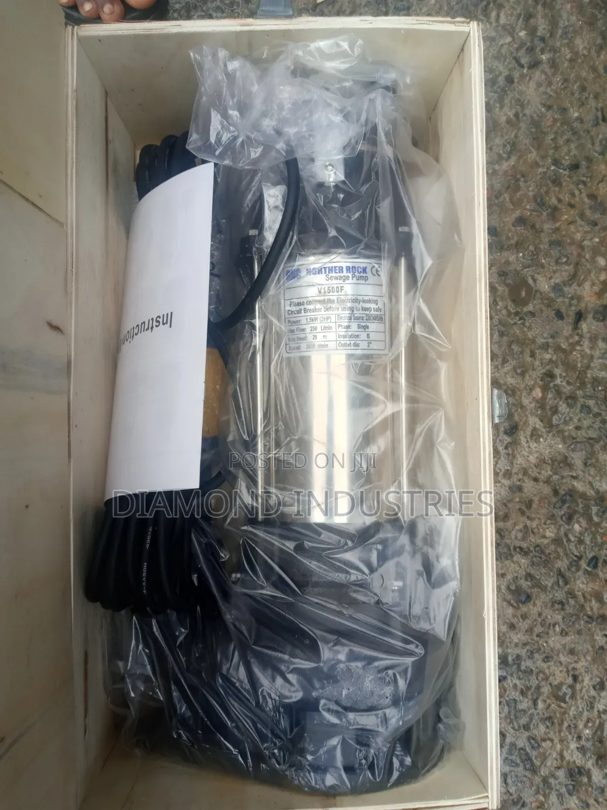 Sewage Pumping Machine