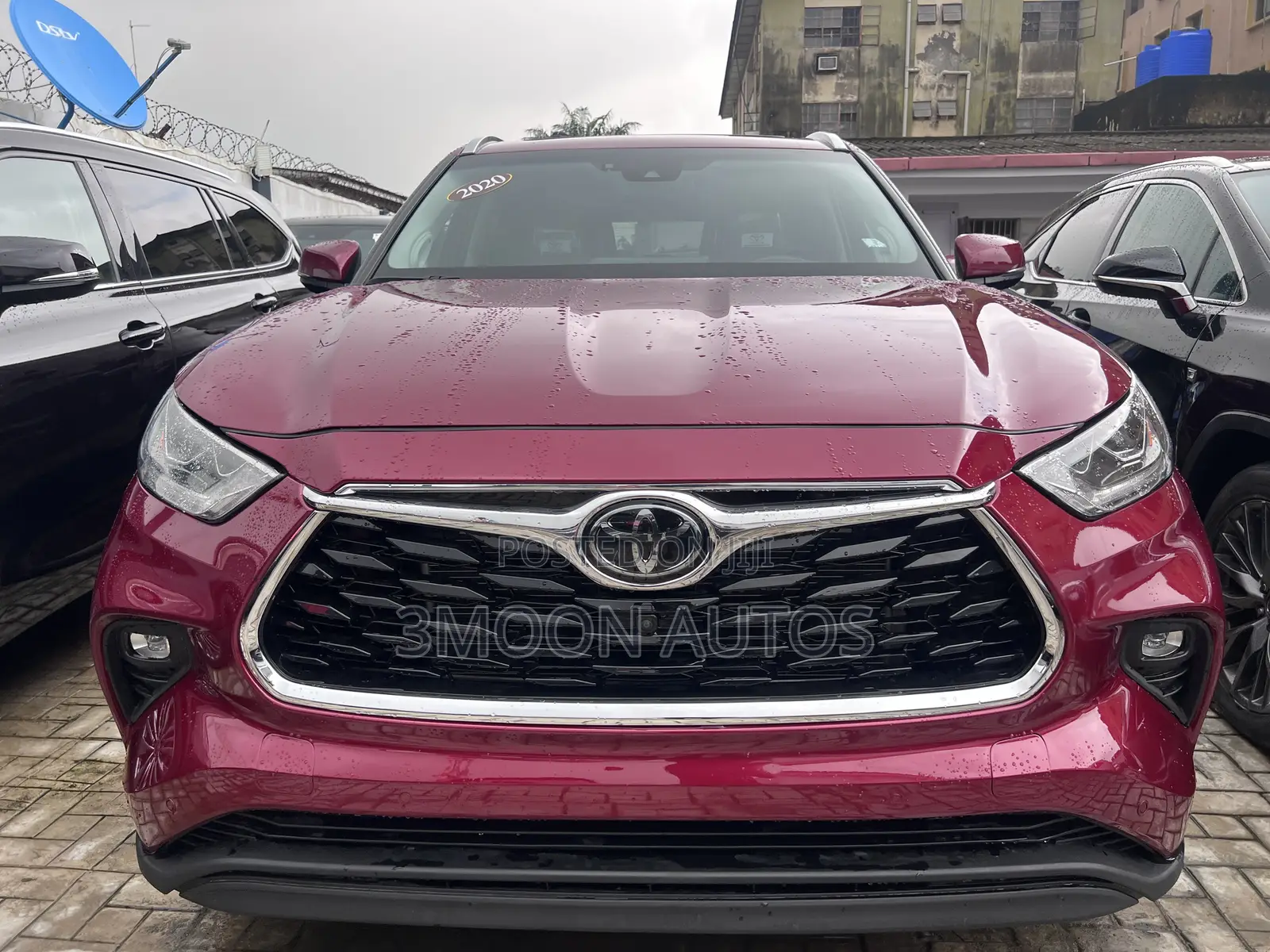 Toyota Highlander 2020 Burgundy