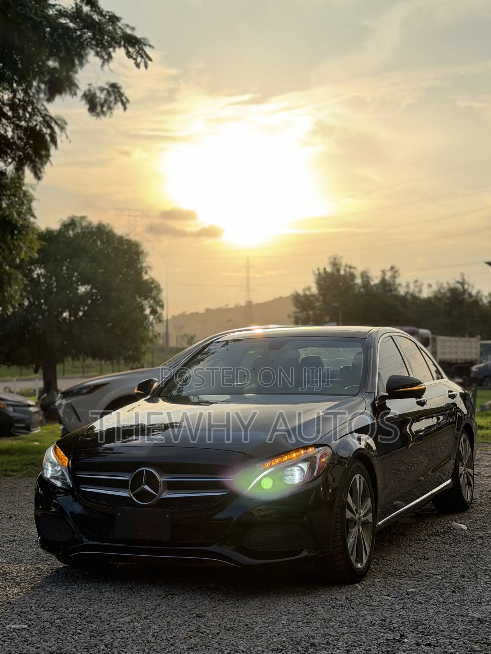 Mercedes-Benz C300 Sport 4dr AWD 4Matic Sedan (2.0L 4cyl 7A) 2015 Black