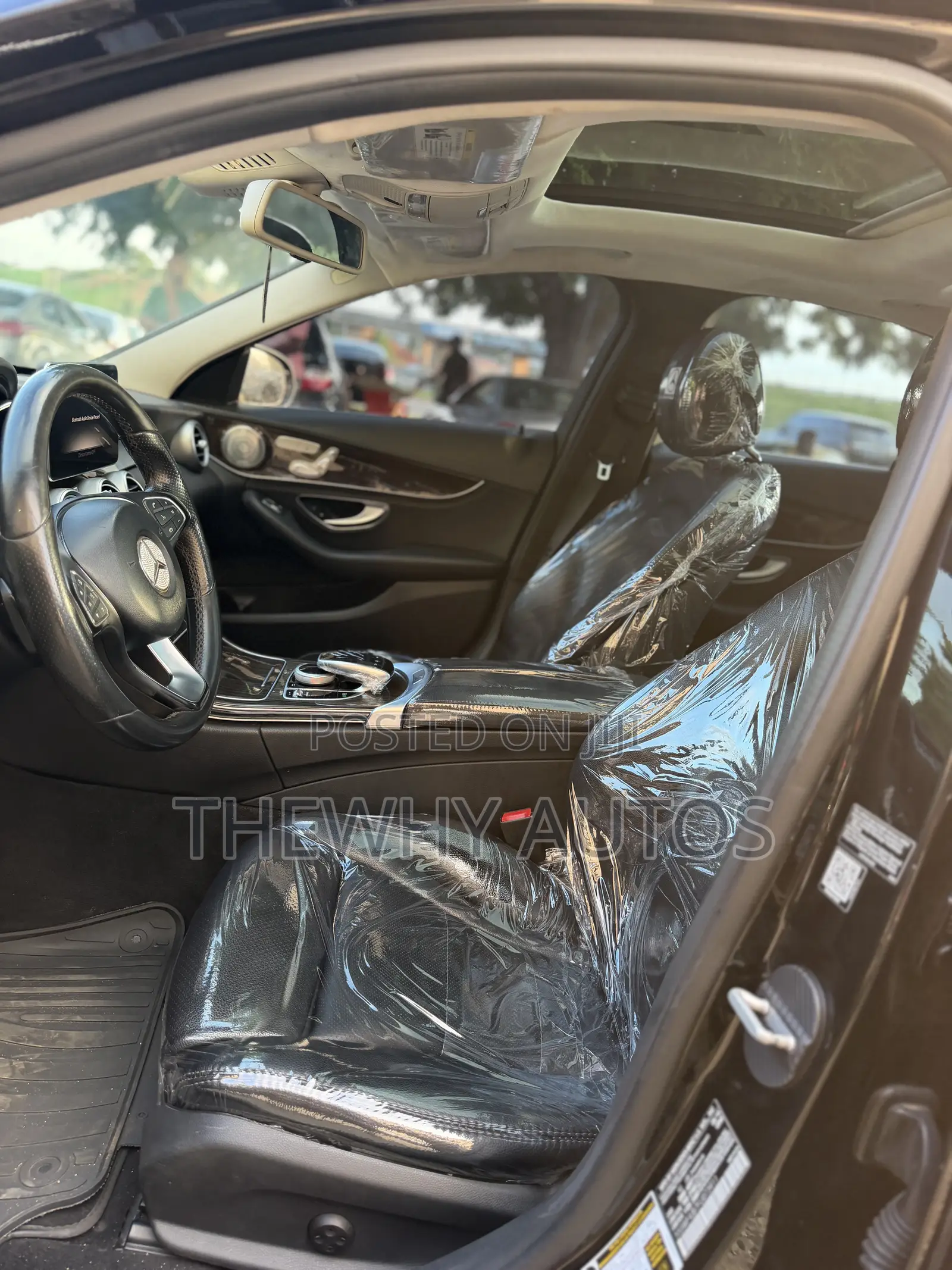 Mercedes-Benz C300 Sport 4dr AWD 4Matic Sedan (2.0L 4cyl 7A) 2015 Black