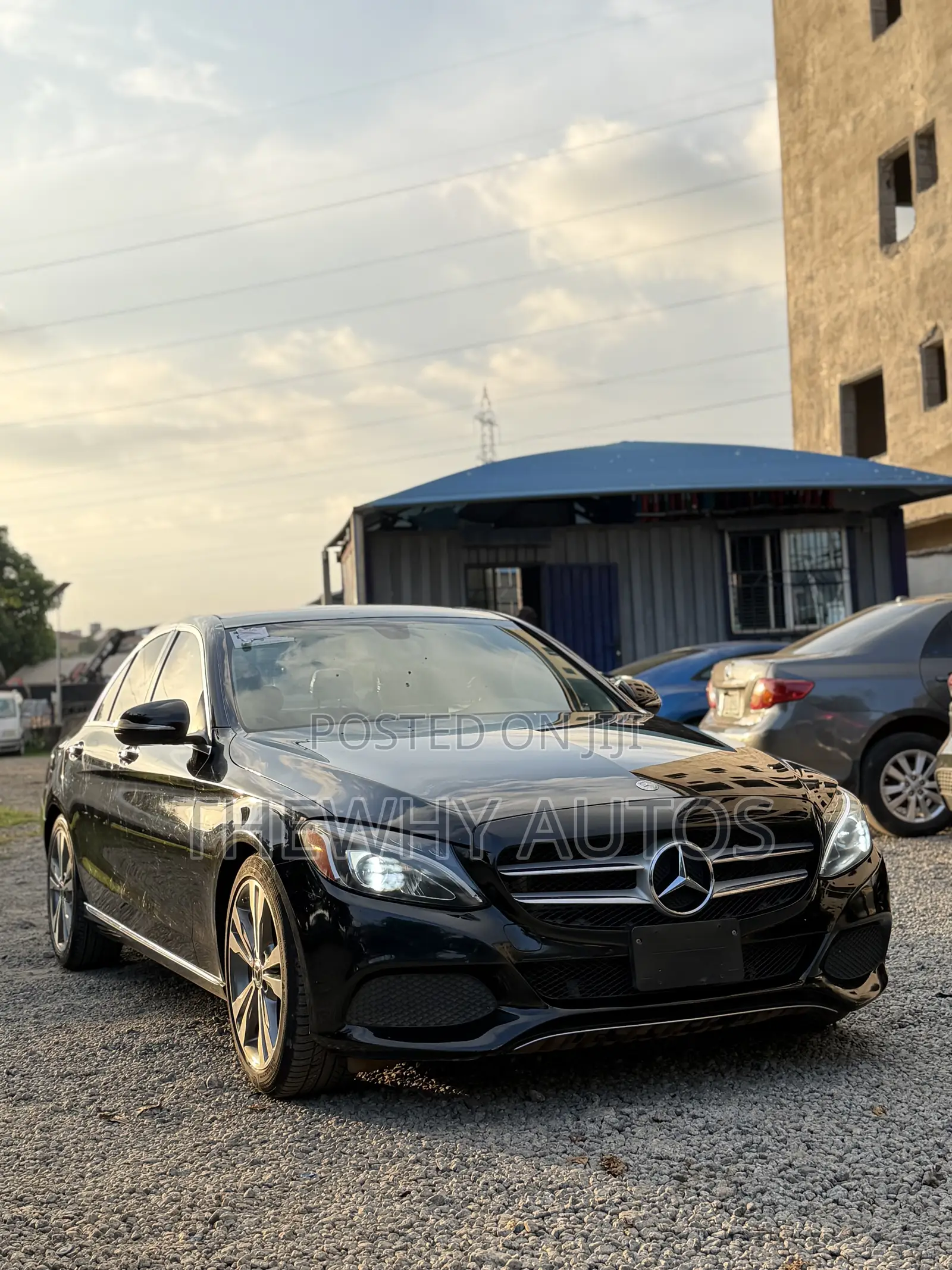 Mercedes-Benz C300 Sport 4dr AWD 4Matic Sedan (2.0L 4cyl 7A) 2015 Black