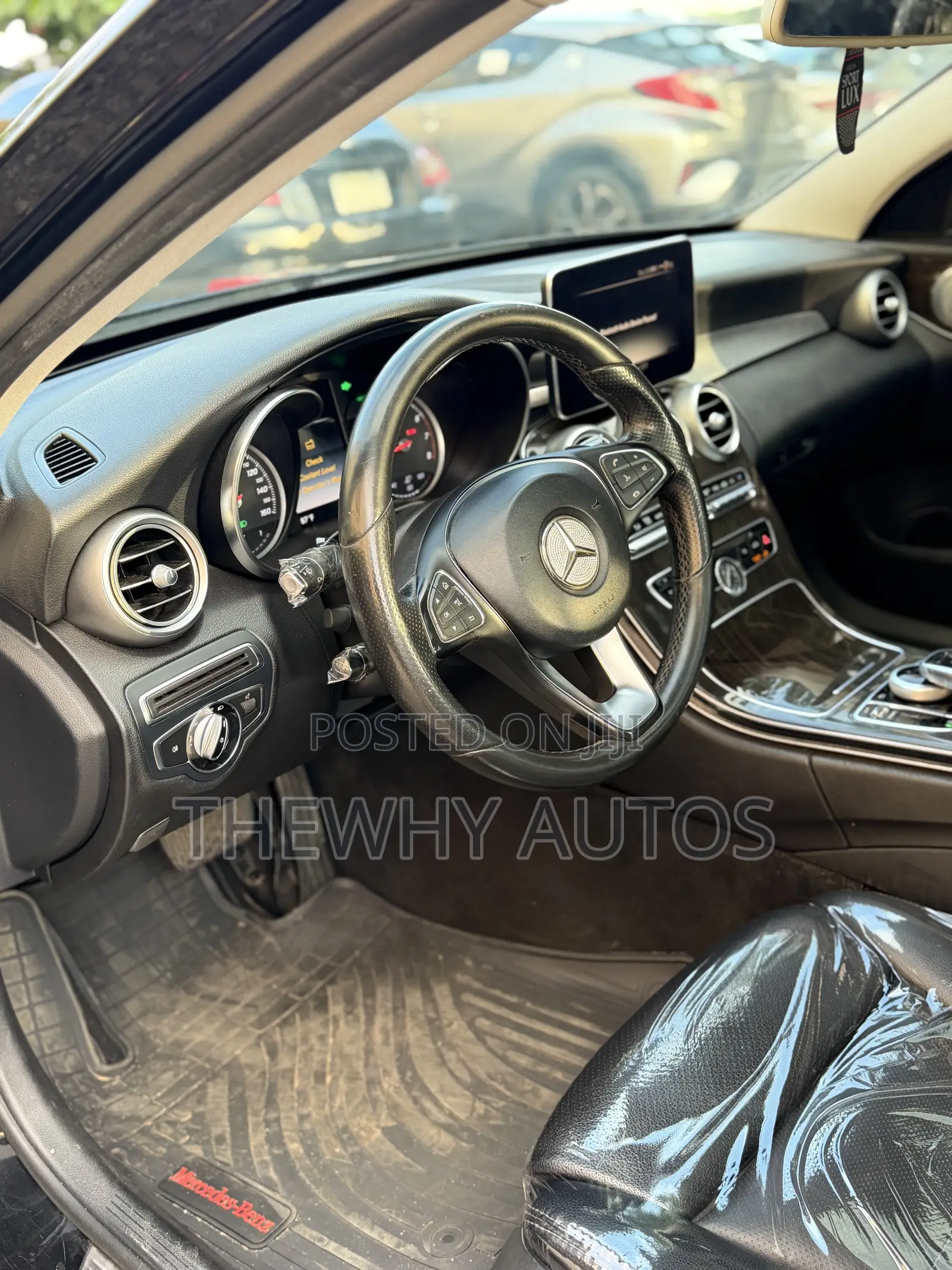 Mercedes-Benz C300 Sport 4dr AWD 4Matic Sedan (2.0L 4cyl 7A) 2015 Black