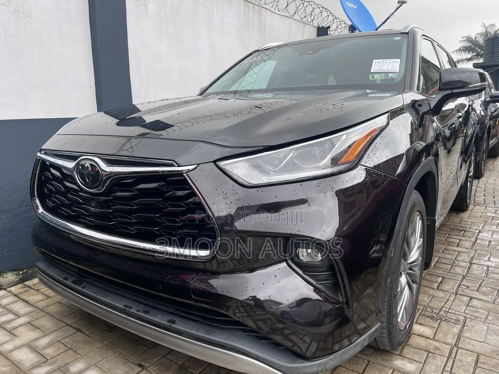 Toyota Highlander Platinum 2021 Black