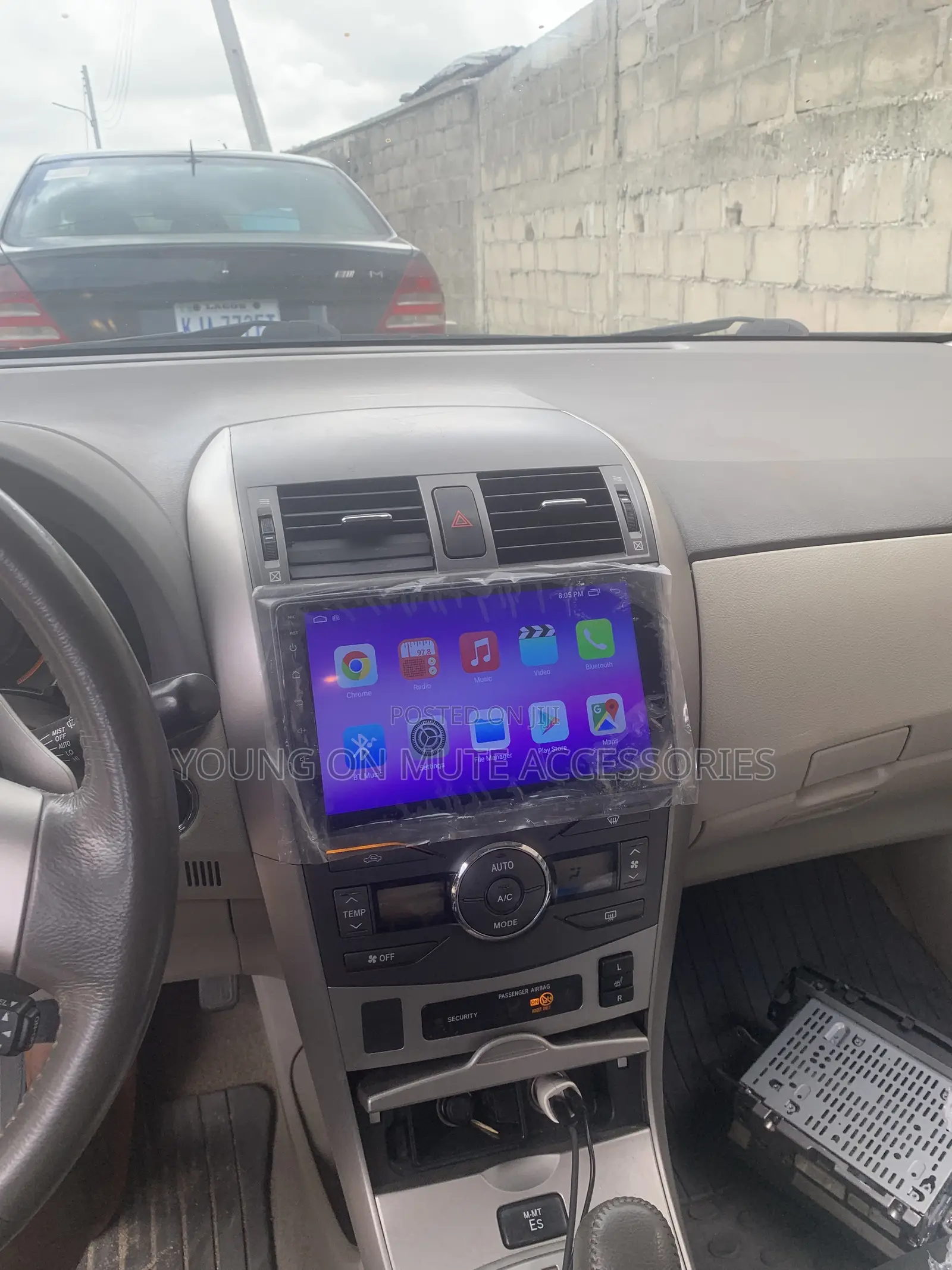 2007-2011 Toyota Corolla Android System Navigation + Reverse Camera