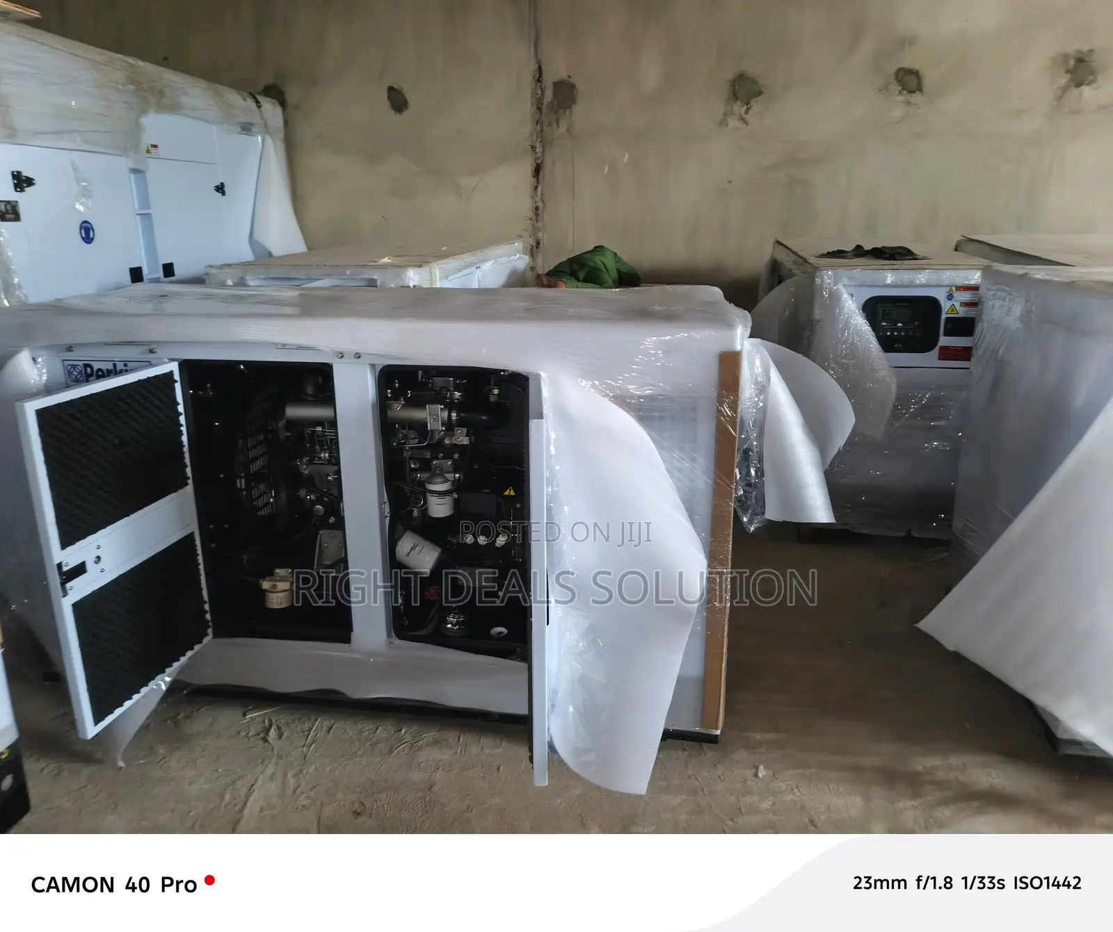 Perkins 25kva Generator With Soundproof Canopy