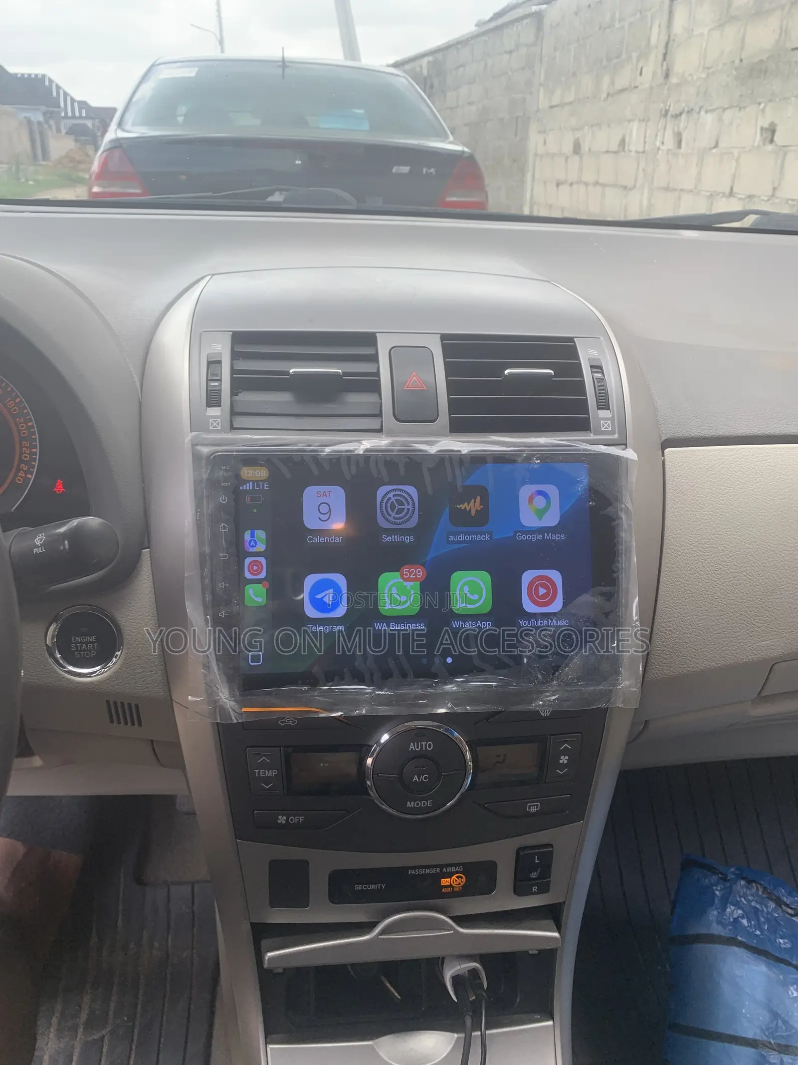 2007-2011 Toyota Corolla Carplay Android System Navigation