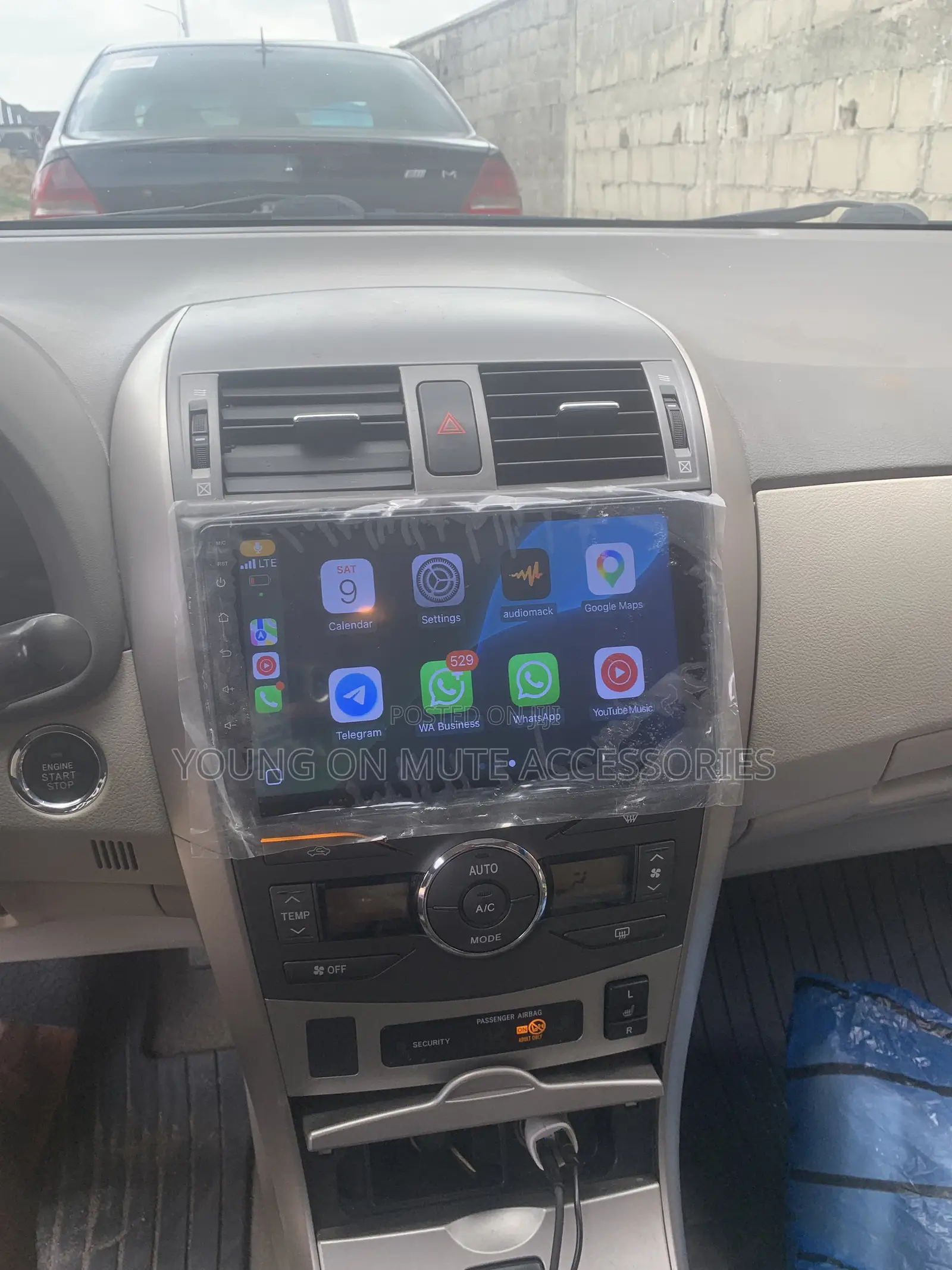 2007-2011 Toyota Corolla Carplay Android System Navigation