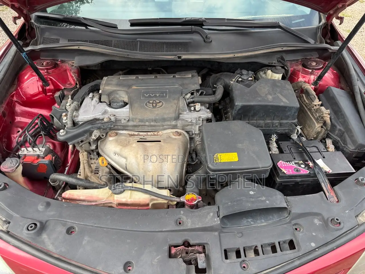 Toyota Camry SE 4dr Sedan (2.5L 4cyl 6A) 2012 Red